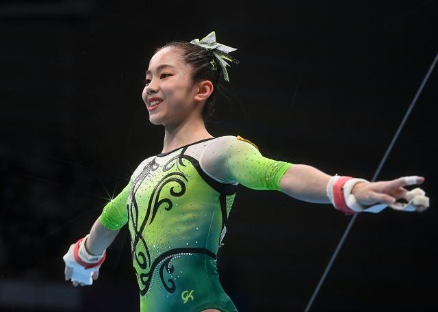 九游娱乐app-韦筱圆收获“迟到”一金 体操女队“07后”小将成惊喜